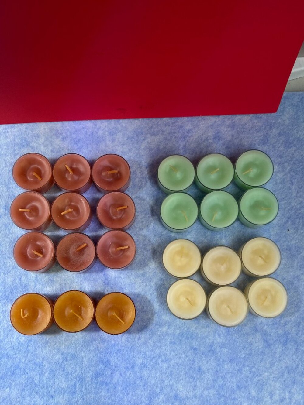 PartyLite Candles - 2 mixed scents boxes of 12 tealights each